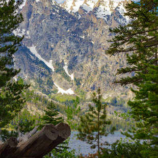 Grand Tetons view point on our hike, day before race, June 2016