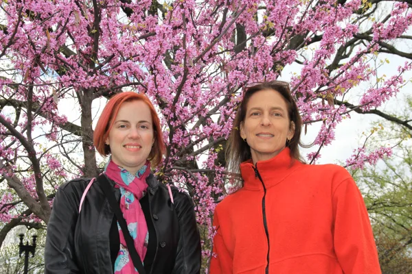 Geena & Suzy @ Cherry Blossom 10 Miler, April 2016