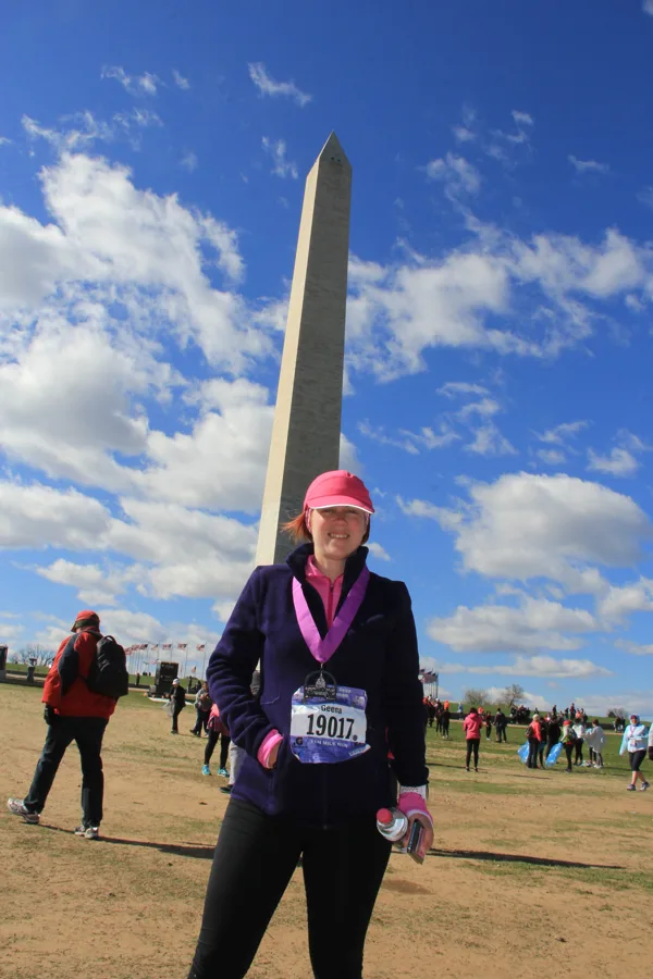 Geena @ Cherry Blossom 10 Miler, April 2016
